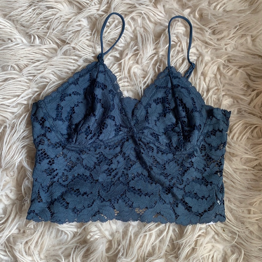 Lace crop top